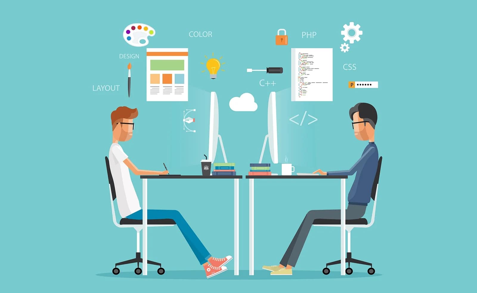 Common Differences between Graphic Design and Website Design