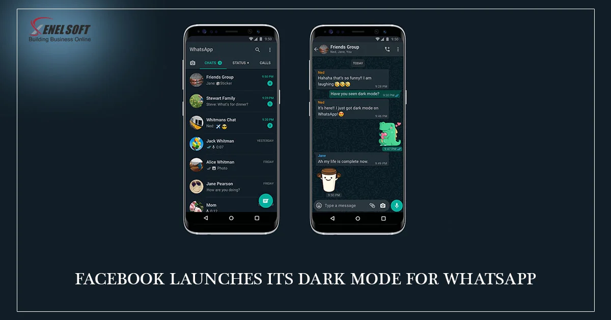 Facebook Launches Its Dark Mode For WhatsApp